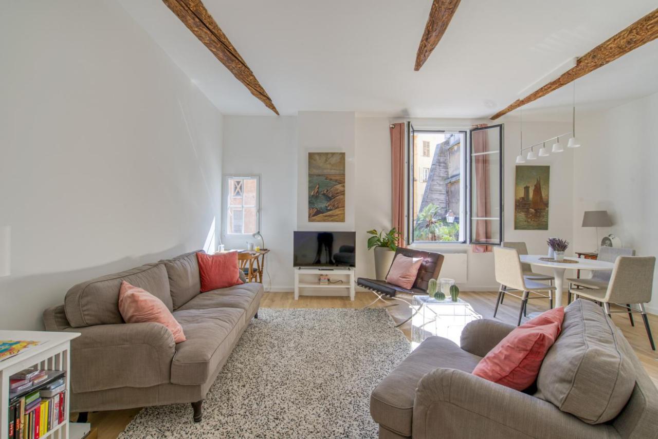 ST JOBIS - Charmant appartement, moderne et refait à neuf, Vieux-Nizza Esterno foto