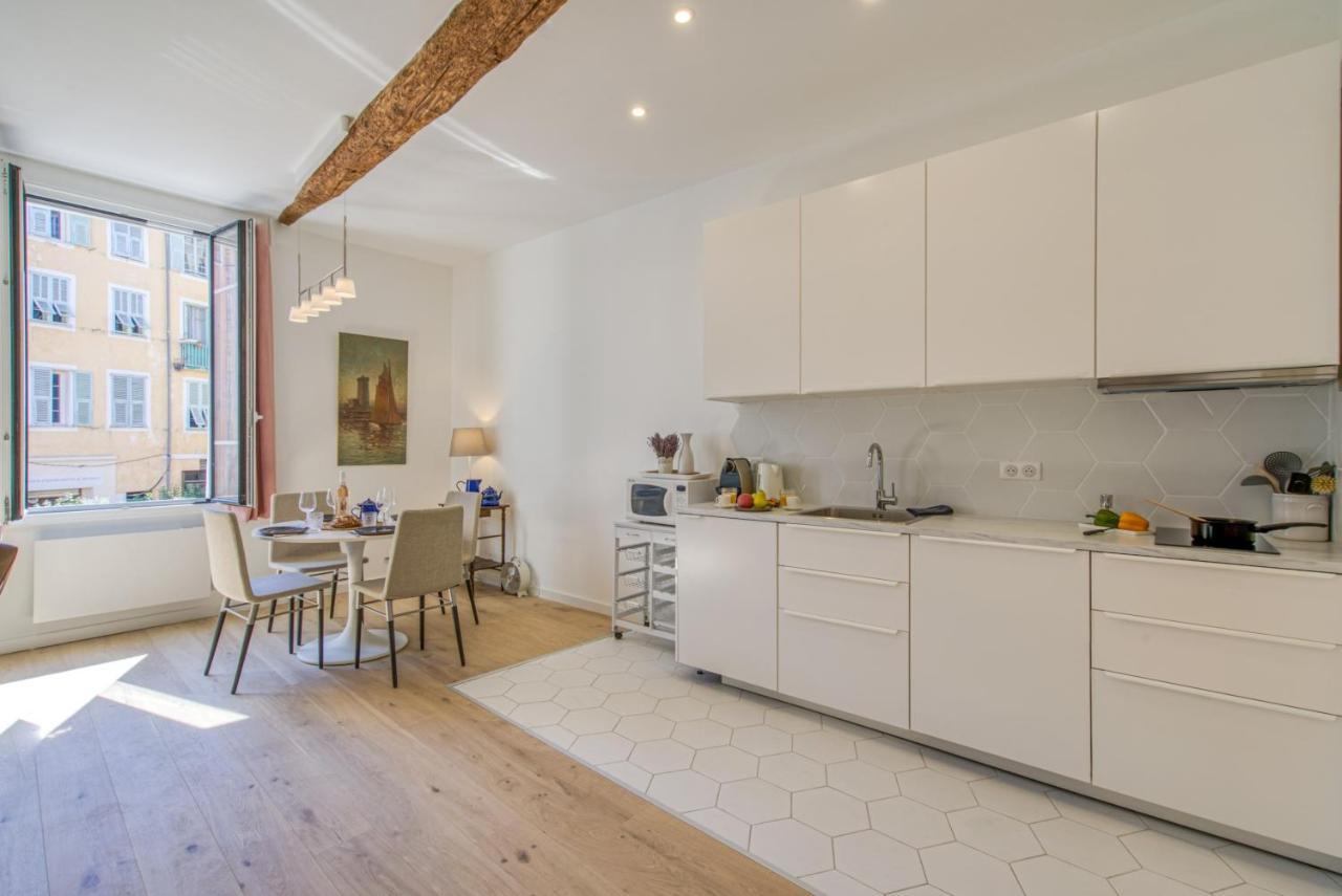 ST JOBIS - Charmant appartement, moderne et refait à neuf, Vieux-Nizza Esterno foto