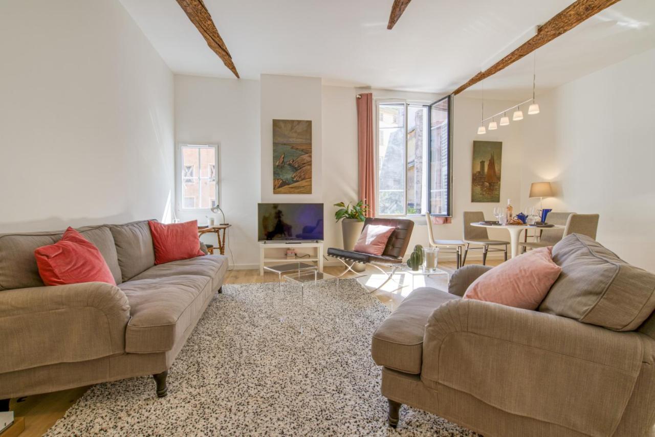 ST JOBIS - Charmant appartement, moderne et refait à neuf, Vieux-Nizza Esterno foto